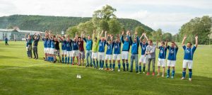 nach dem 6:0 gegen den FSV Meng. - Hämmern - 30. Mai 2015